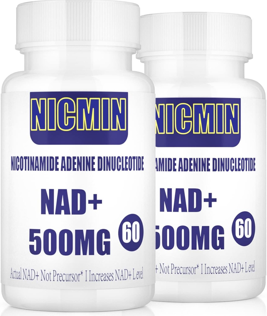 800MG Liposomal NAD + z TMG 300MG, faktyczny NAD + Suplement, Superior Absorption Boost NAD Plus dla energii komórek, Zdrowy Starzenie i Naprawa mięśni 120 Kapsułki (Opakowanie 2)