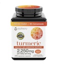 Yoytheory Turmeric Curcumin Supplement with Black Pepper BioPerine, Potężne właściwości przeciwutleniające do wspólnego i zdrowego wsparcia zapalnego 2250 MG 210 kapsułki