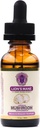 Lions Mane Mushroom Supplement - Organic Mushrooms - Dual- Extraction Oil Tincture w / Ginkgo Biloba - Wsparcie dla Mózgu, Pamięć, Focus, Gut Health - 30ml, 1 Fl Oz (Opakowanie 1)