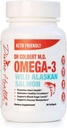 Dr Colbert 's Wild Alaskan Salmon Omega-3 zawierający naturalne źródła Omega-3, DHA & EPA - opracowany przez Dr. Don Colbert