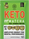 Harmony, Keto Matcha, Pure Japanese Matcha do Wzmacniania energii i sprawności psychicznej, Natychmiastowy zestaw mieszanki napojów, 68mg kofeiny na serwowanie, 12 pakietów