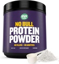 2lb No Bull Unflavored białka serwatki w proszku, Czysty, Instantised suplement serwatki, Wysokie białko, Niskie węglowodory, No Fillers, Brak dodatków, Flavorless
