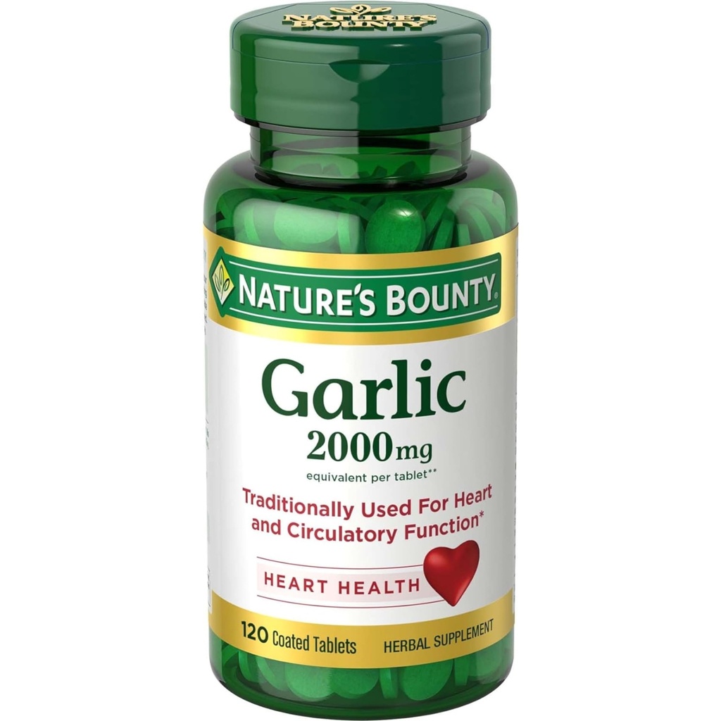 Bounty Garlic 2000 mg, tabletki 120 ea