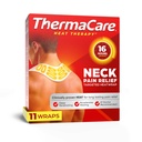 ThermaCare cieplne opaski na ból szyi i łopatki Relief - Przenośne adhezyjne systemy grzewcze z 16-godzinnym ciepłem terapeutycznym - Wolne od narkotyków mięśnie i Joint Soothing Patches - Duży - 11- Count