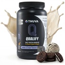 Cookies & Cream Protein Powder. 25g Protein Shake Powder do potreningu odzyskiwania, Smoothie & Pieczenie. Gluten & Sugar Free, Highly Kosher, Amino Acids (5,5g BCAA, 2,7g Leucine), 23 Służenie