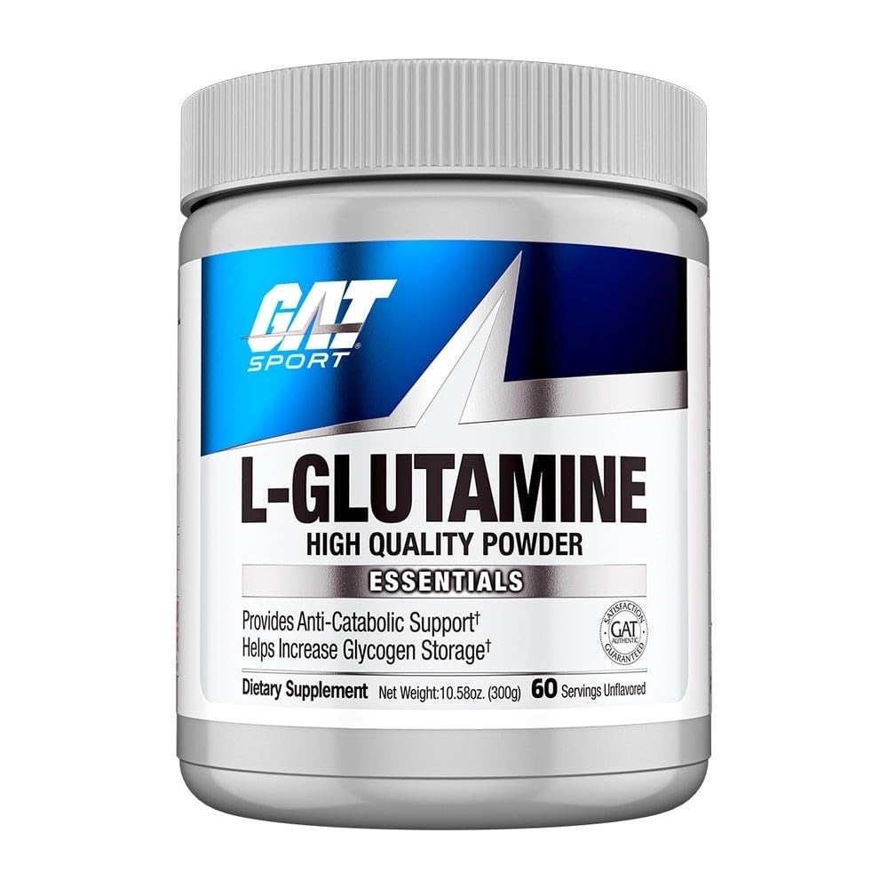 GAT SPORT L- glutamina Unflavored 10.58oz 300g
