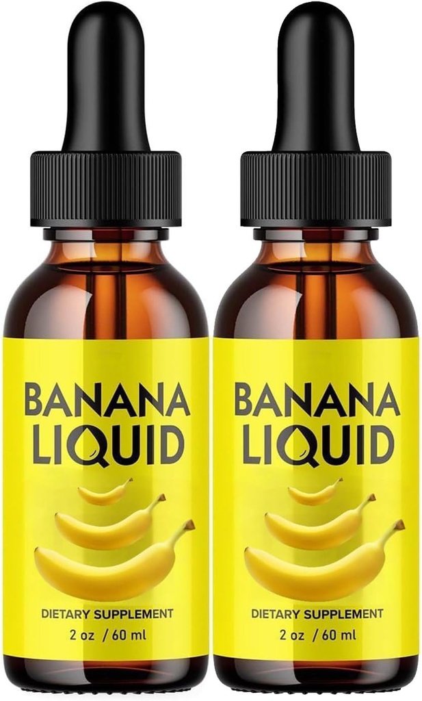 Suplement bananowy Płyn Original 60ml Wyciąg bananowy Płyn dla kobiet Gut Health 2 Pack