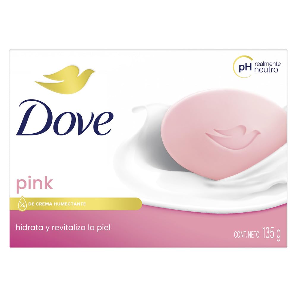Mydło Dove Pink / Rosa 4,75 unce / 135g, 4,75 Fl unce