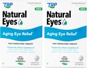 TRP Natural Eyes, Homeopatic Tablets, Gluten- Free, 48 ct (opakowanie po 2)
