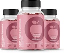 (3 opakowania) Svelte ACV Gummies Advanced Formula, Svelte Gummies 1000mg, 180 Count