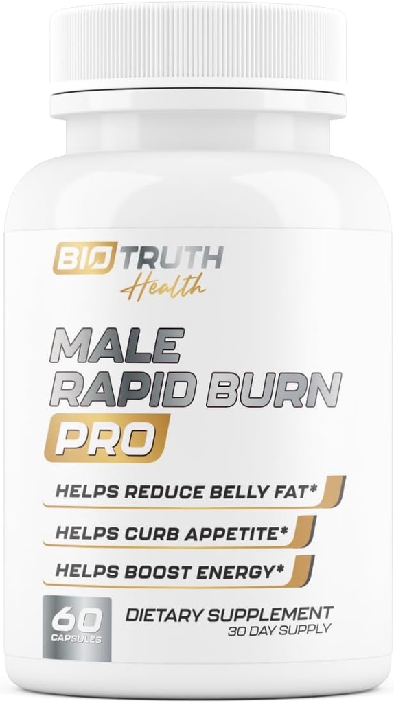 Mężczyzna Rapid Burn PRO PRO 124; NOWY spalacz tłuszczu do męskich pigułek odchudzających 124; Appetite Suppressant, Carb Blocker, Energy Booster Birmingham 124; 6 Ultra Dostarczone Potężne składniki 124; Safe 3 Party Tested - 60 Kapsułki