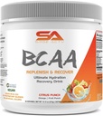 BCAA Proszek Plus Glutamina i Proszek elektrolitowy do odzysku i nawodnienia - 30 Sług (Citrus Punch)