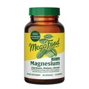 MegaFood Magnezu Glycinate, Cytrate, Malate 300mg Supplement - Wysoce Absorbowalny Mieszanka do Wspomagania Serca, Nerve Health & Relaxation, Triple Magnezu Complete Supplement, 60 Kapsułek (30 Servings)