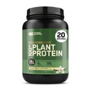 Optimum Nutrition Gold Standard 100% Proszek białkowy na bazie roślin, Gluten Free, Białko wegańskie do wspomagania mięśni i odzyskiwania z aminokwasów - Creamy Vanilla, 20 Servings (Packaging May Vary)