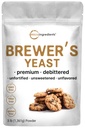 Brewers Yeast Proszek do Laktacji, 3lbs (90 Servings) 124; Brewers Debittered Yeast dla wsparcia karmienia piersią 124; Wielki dla Ciasteczek i herbaty 124; Bogata witamina B Complex & Protein Source