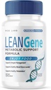 Rize laboratoria Lean Gene Supplement, Metabolic Support Formula dla zaawansowanych utraty wagi, Maksymalna moc kapsułki, All- Natural Pills (60 kapsułki)