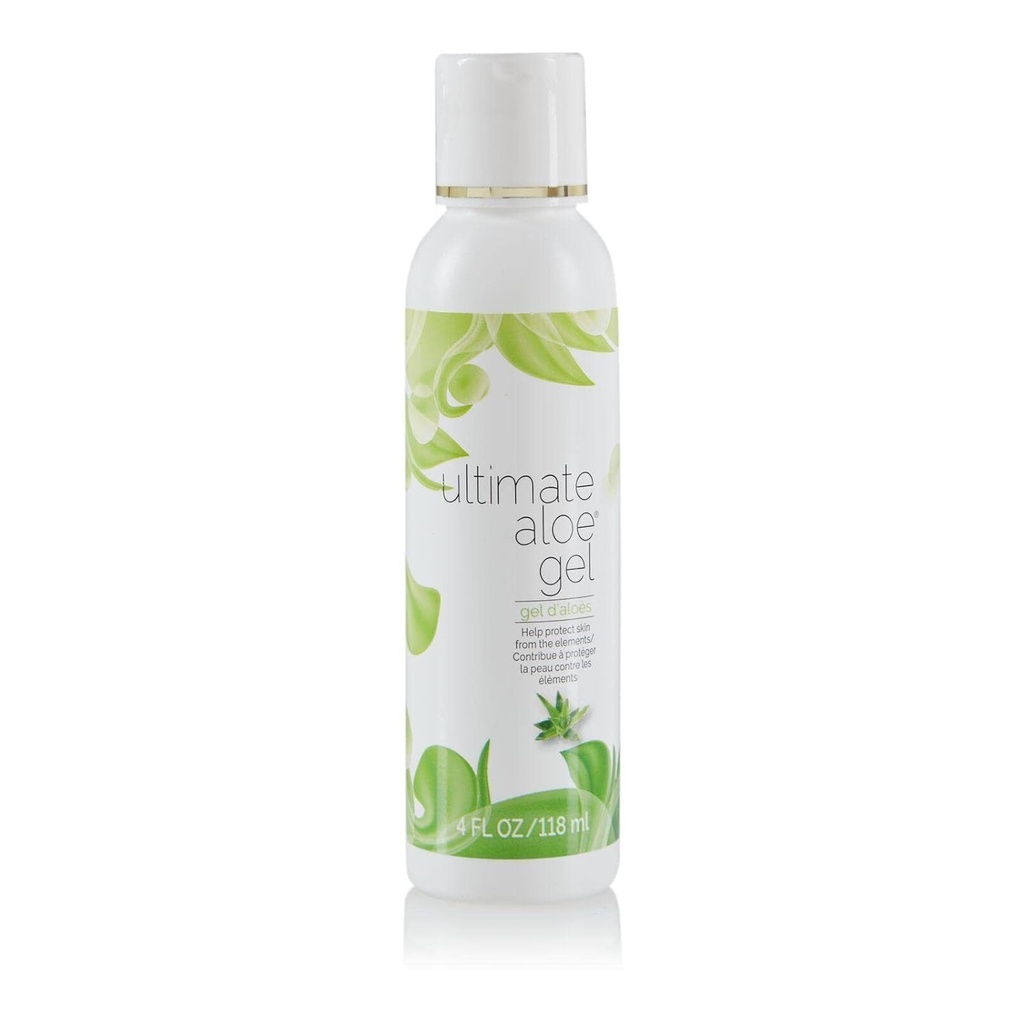 Ultimate Aloe Gel - Zawiera enzymy, aminokwasy, witaminy i minerały, Relieves Sunburn, Relieves Dry Skin, Insect Bites, Irritations and Minor Scrapes, Market America (4 oz. / 116 ml)