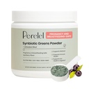 Proszek Perelel Synbiotic Greens, Superfood Mieszanka z owocami, Warzywa, Probiotyki, Włókno, Spirulina i Chlorella, Daily Greens Supplement, Soy & Gluten Free, Nie GMO, Acai Berry Flavor, 30 Służenia