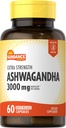 Sundance Ashwagandha Kapsułki 124; 3000mg 124; 60 Hrabia 124; Extra Formularze Siła 124; z Black Pepper Extract 124; Non-GMO i Gluten suplement wolny