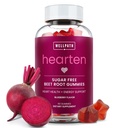 WellPath Beet Gummies Root (Wolne od cukru - Blueberry Flavor) 1500 mg Gummeje buraczane do podtrzymywania ciśnienia krwi 124; Super Gummeje tlenku azotu 124; Smaczne Gummeje do żucia 124; Przeciwutleniacze 124; 60 Ct