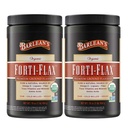 Barlean 's Forti- Flax Organic Flaxseed, Ground Whole Raw Seeds, Omega-3 Suplement z Lignans i Fiber dietetyczny, Luzem Ground Flax Seed, 16 oz, 2 Pack