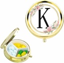 Małe pudełko na torebkę, spersonalizowany mały pojemnik na pióro 3 Kostiumy, Cute pill Organizator, Prezent dla kobiet nastolatek, podróży Essentials, Doskonałe pudełko biżuterii, RingPresentation Box