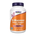 Teraz suplementy żywności, D- Mannose 500 mg, NieGMO Projekt zweryfikowany, Zdrowy Trakt moczowy *, 240 Kapsułki Veg