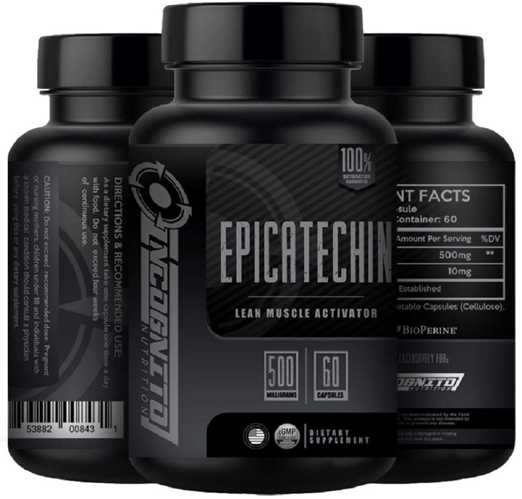 EPICATECHIN 124; Extra Force 124; 500 MGS Per Serving x 60 Servings X124; Pomaga Promować Lean mięśni i siły 124; Zwiększenie syntezy białek X124; Może zmniejszyć Myostatin (1)