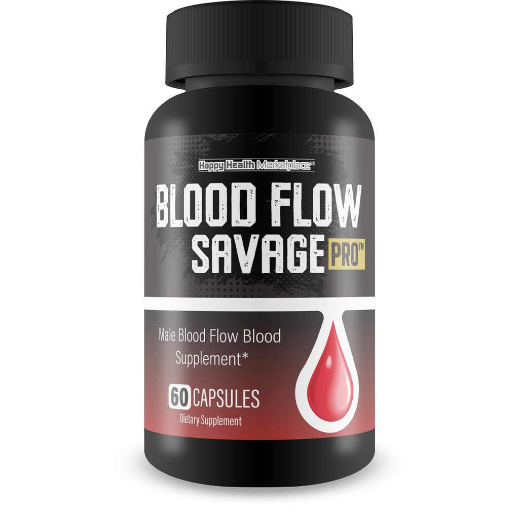 Przepływ krwi Savage Pro - Nasze najlepsze Kapsułki Przepływ krwi - Zdrowy Przepływ krwi Naturalny Formuła - Wsparcie mężczyzn Przepływ krwi Savage Grow Max Obwód ciała - Mens Przepływ krwi Suplement Max Przepływ krwi