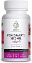 Teliaoles Pomegranat Suplement z olejem lnianym - 60 Płynne softgele - Granaty tłoczone na zimno Olej z nasion przeciwutleniających i wsparcia skóry - Omega 5 & Polifenole dla mężczyzn i kobiet