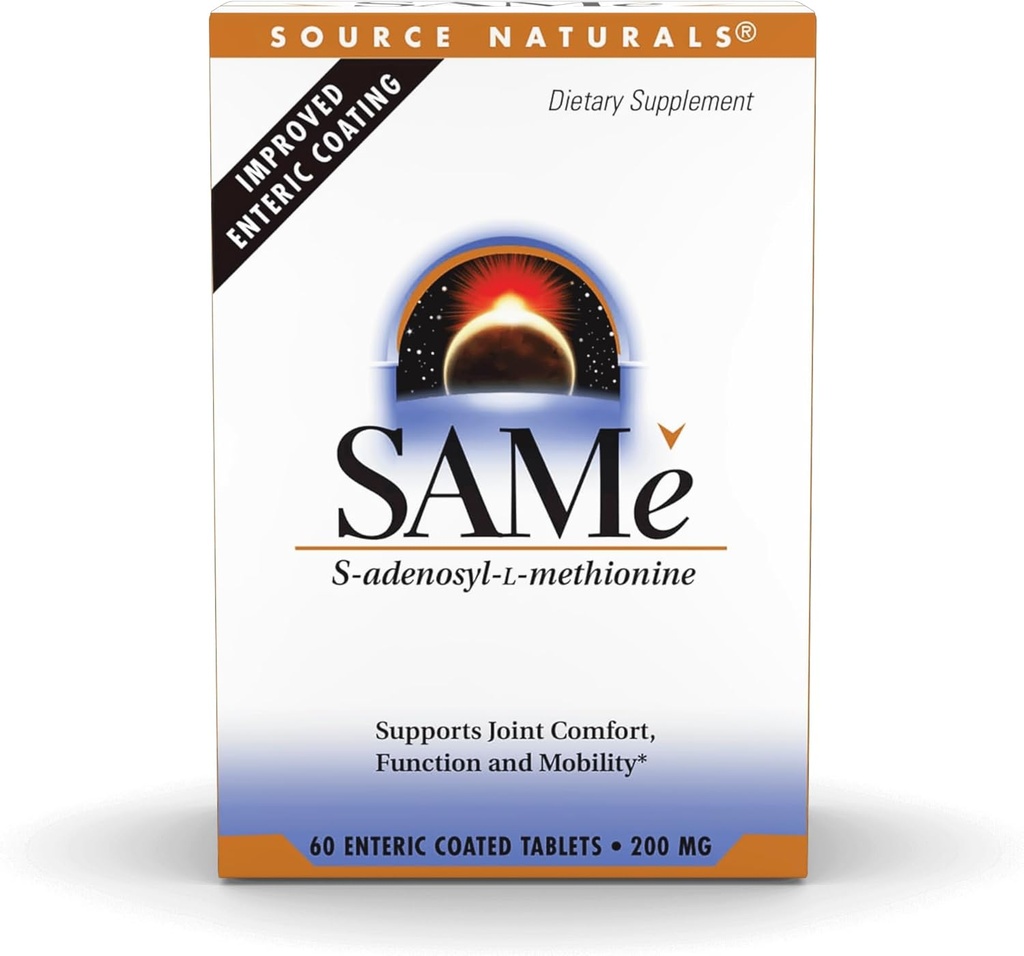 Źródło Naturals Same, Supports Joint Comfort, 200mg - 60 tabletek powlekanych