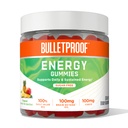 Kuloodporna Sugarfree Tropical Energy Gummies, 60 Count, Suplement dla Daily & Trwała Energia z 100mg CoQ10, Daily Value of B12, 100mg Brain Octane Oil