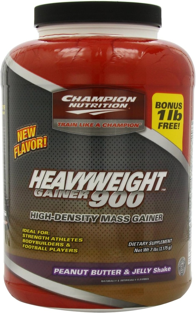 Champion Nutrition HV Gainer 900 Peanut Plus Jelly, 7.15 funty
