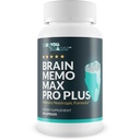 Mózg Memo Max Pro Plus - Top Memory & Mózg Memo Max Pro Supplement - Wsparcie Ulepszonej Pamięci i ostrości psychicznej - Pomoc Naturalna Funkcja Mózgu - Wsparcie Focus, Mental Recovery, & Energia