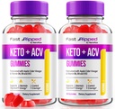 NutraRize (Opakowanie z 2 szybko zrywane Keto + ACV Gummies, Advanced Formula, Jabłko Cydr 1000MG suplement witamin, Maksymalna moc Gummy Recenzje (120 Gummies)