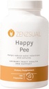 ZENZSUAL Happy Pee - Support Trakcji moczu z Żurawiny organicznej i D- Mannose - Kompleksowe UTI Pomoc przeciwbólowa dla kobiet - 120 Kapsułki