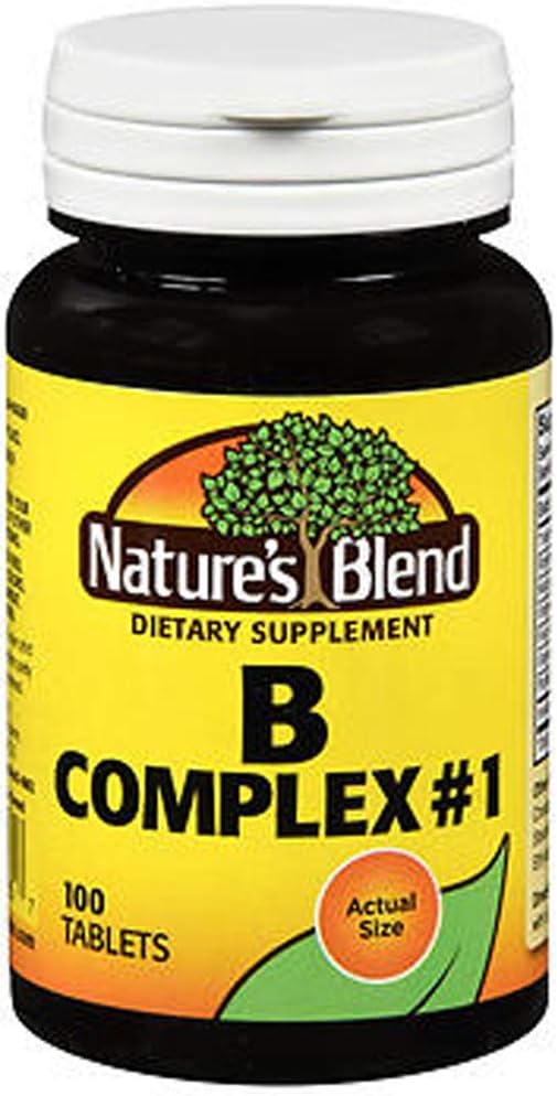 Mieszanka B naturalnej mieszanki # 1 Tabletki - 100 ct, Opakowanie po 3