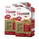 LABO Nutrition VesseCLEAR EX: Nattokinase NSK- SD + Elastin F for Clean & Elable Blood Vessel. Japonia 's Most Clinically Studied, Functional Dose, Acid- Resistant / Opóźnione uwolnienie kapsułki, 90 Count