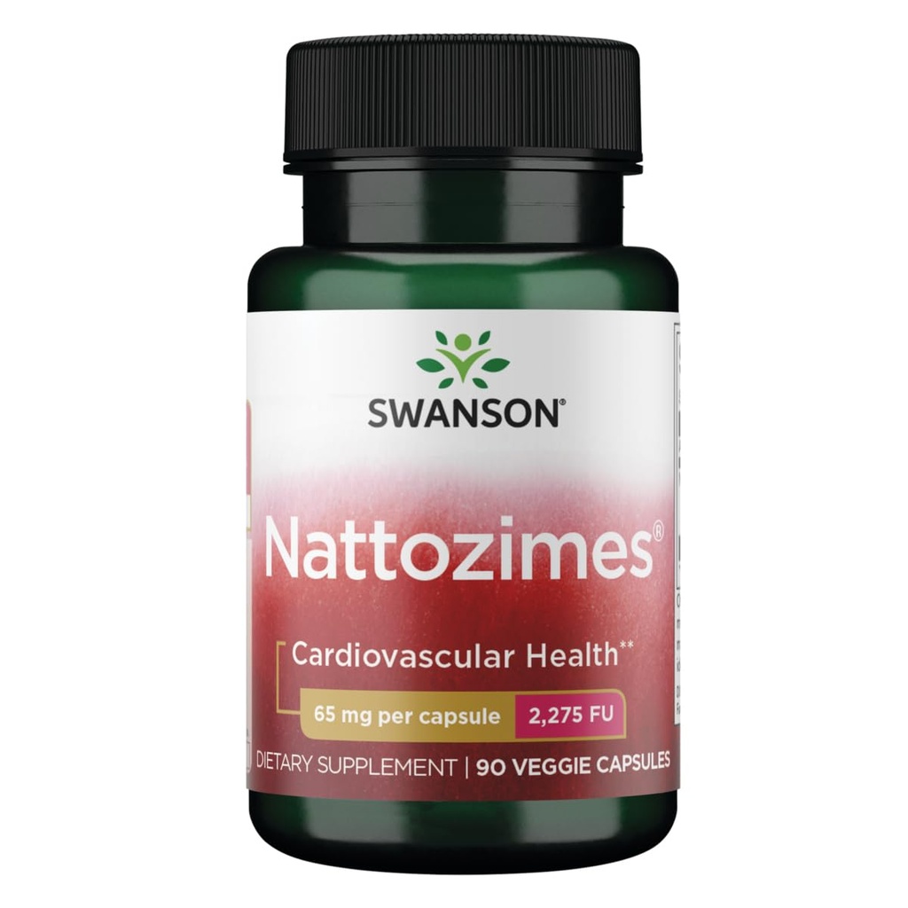 Swanson Nattozimes 65 Miligramów / 2275 Fu 90 Kapsułki Enzymy