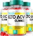 Rize laboratoria - Speedy Extreme Keto Plus ACV Gummy do zaawansowanej utraty wagi z Apple Cider Ocet 2000mg suplement (180 Gummies)