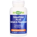 Nature 's Way OsteoPrime PLUS Wapń & Magnez, Wspiera Bone Health & Muscle Function *, z witamin D3 & K2, Wegetarianin, 120 Tabletki