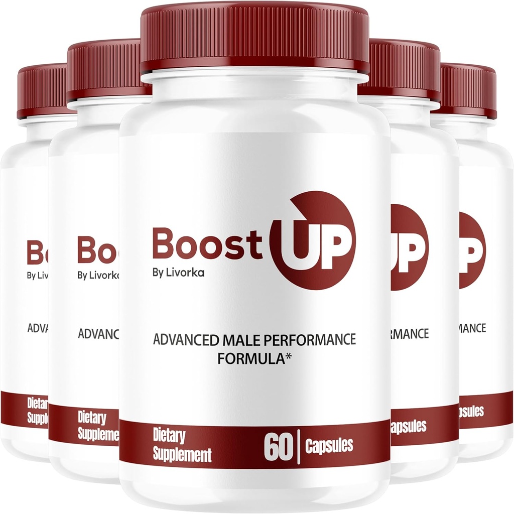 LIVORKA Boost Up Advanced Formuła Suplement dla mężczyzn - 300 Kapsułki - Opakowanie 5