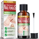 E- Bes Toenail Fungus Leczenie Extra Siła, Naprawa Grube Uszkodzenia Kolor Paznokcie Paznokieć Leczenie Grzyb paznokci, Tea Tree Oil Easy Use Fungal ToeNail Treatment - 20ML