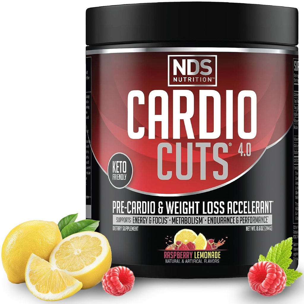 NDS Nutrition Cardio Cuts 4.0 - Malina Lemoniada - 8.6 oz.