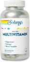 SOLARAY Spectro Multivitamina z żelazem - Witamina wieloskładnikowa z wapniem, magnezem, energetyzującymi zieleniami, ziołami i enzymami pokarmowymi - Przeżywanie, Energia i wsparcie dla zdrowia kości (41 Serv, 250 CT)
