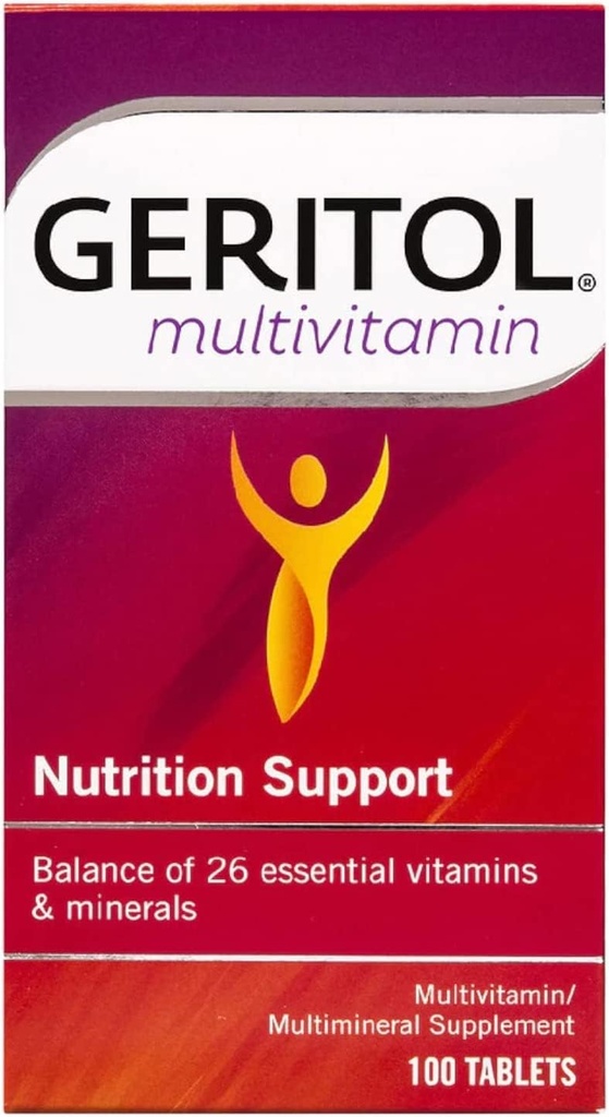 Geritol Kompletne tabletki 100 tabletek (opakowanie po 5)