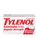Tylenol Regularne tabletki o mocy 325 mg acetaminofenu, Fever Reducer & Pain Reliever na ból głowy, ból pleców, bóle mięśniowe, bóle stawów i skurcze menstruacyjne,