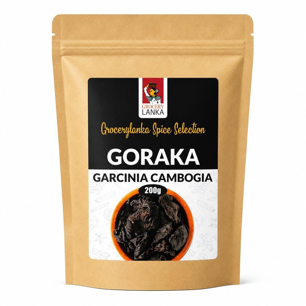 Goraka 200g (7oz), Suszony Garcinia Cambogia, Natural Food Souring Agent (Agent do spraw Naturalnej Żywności)
