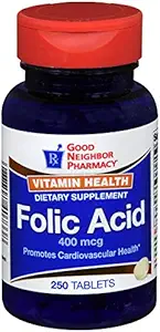Kwas foliowy PNB 400 MCG TAB 250