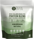Taha Health & Nutrition Mind + Body Protein Body Blend - Natural, Unflavored Dwudziestocztero- 25 g Protein from Whey & Collagen + 400mg Milk Fosfolipids Dwudziestoczteroczterokrotnie; Grass- Fed, Free- Range New Zealand Dairy Dwudziesto- 124- 2LB